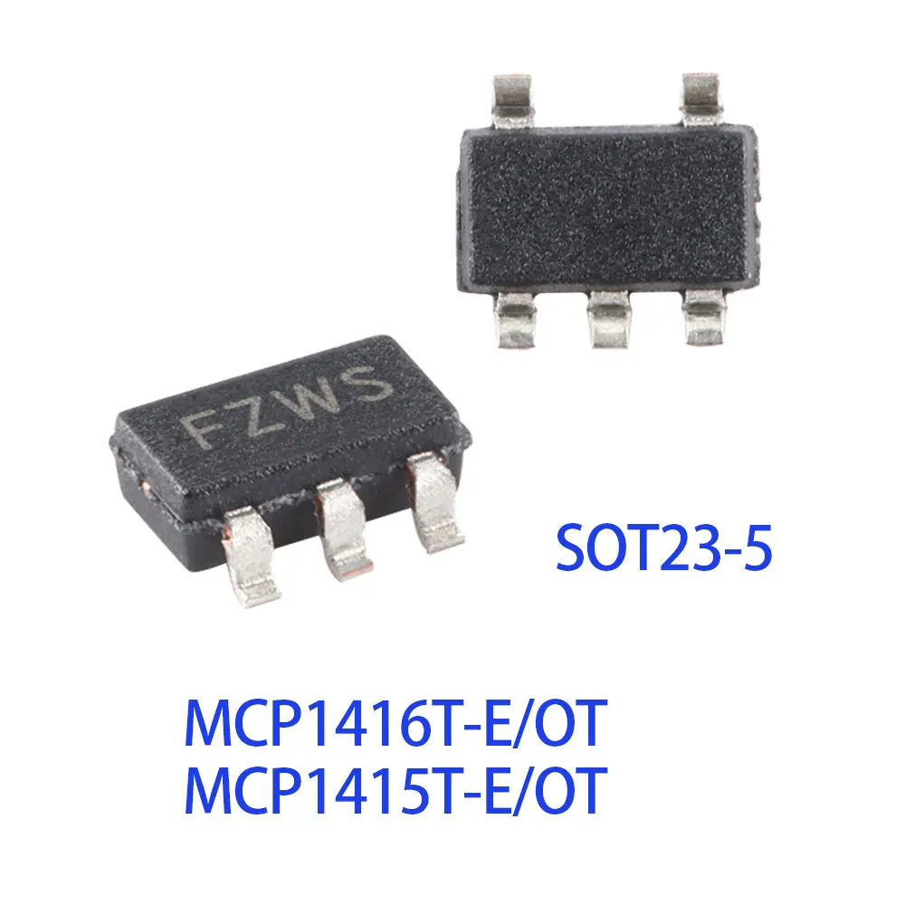 10PCS MCP1416T-E/OT MCP1415T-E/OT MCP1416T MCP1415T SOT23-5 IC Chip