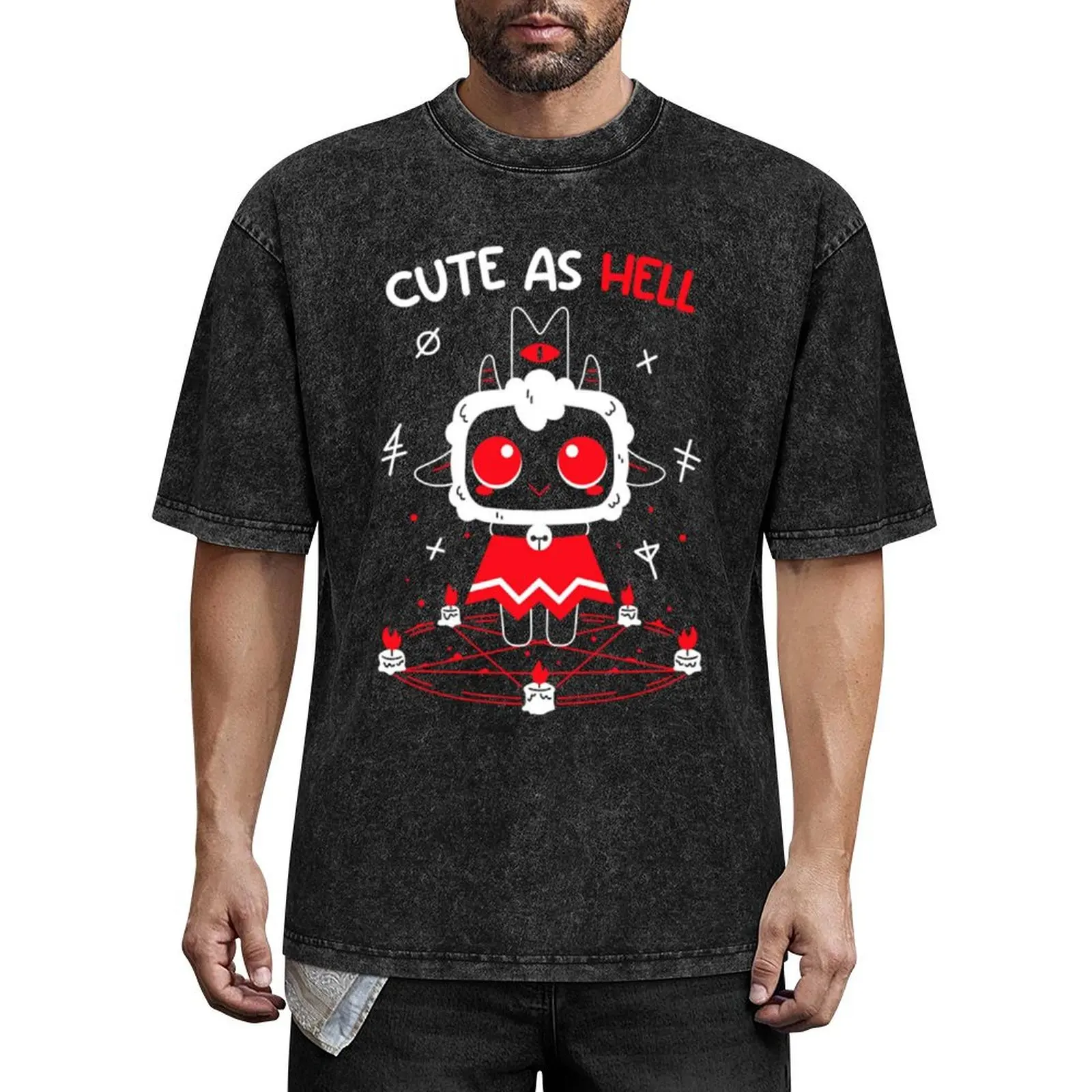 

Cult Of The Lamb T-Shirt plus sizes tops plain t shirts for men cotton