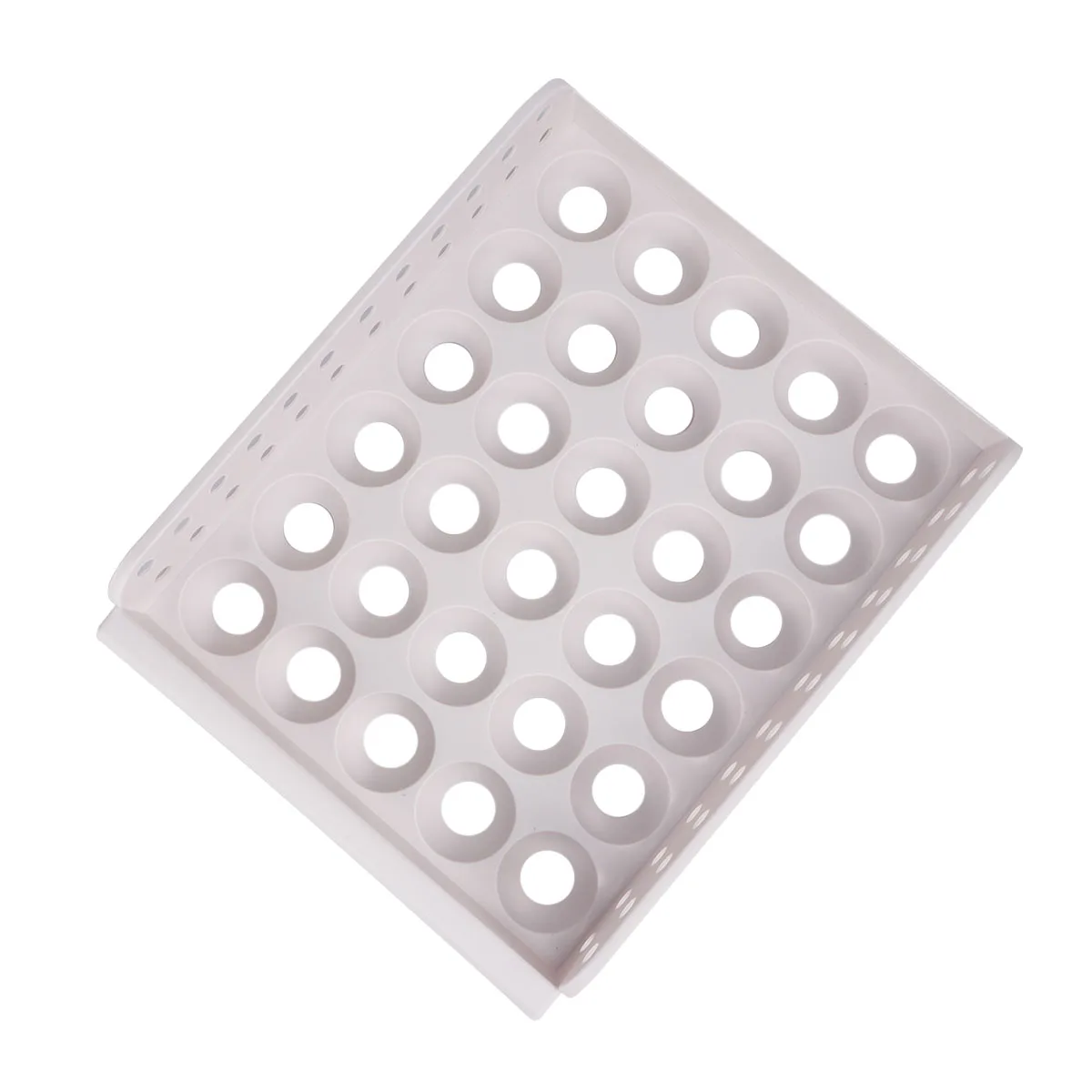 

Egg Storage Box 30 Eggs Stackable Plastic Crisper Organizer for Fridge Freezer Cupboard Drawer Space Saving Hygienic Safe