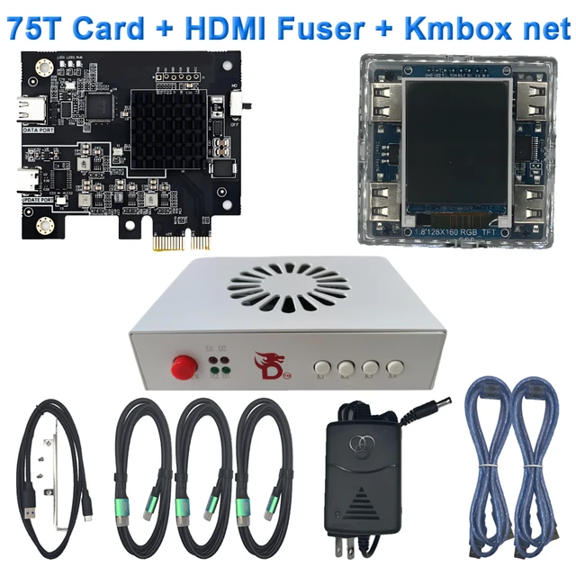 DMA Bundle | 75t DMA Card | 6th Gen HDMI Fuser | Kmbox Net | DMA