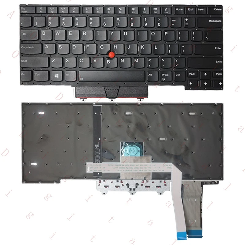 El teclado es compatible con los portátiles Lenovo E14 E15 R14 T14 T15 L14 L15 T14S S3 Gen2.