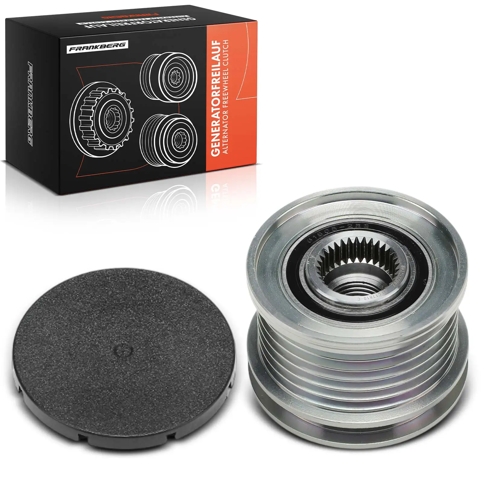 Frankberg 1x Generatorfreilauf Lichtmaschine für Mini R55 R56 R57 Citroën C3 C4 Peugeot 308 12317561555 7561555 9678731280