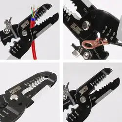 Multifunctional Wire Strippers Heavy Duty Universal Crimping Cutter Pliers Tool Terminal Hand Stripper Cable Wire O0l7