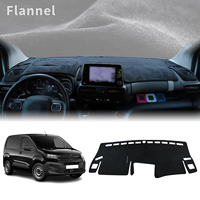 for Citroen Berlingo for Peugeot Partner for Opel Combo Life 2019-2022 Dashboard Cover Pad DashMat Sunshade Protective Carpet