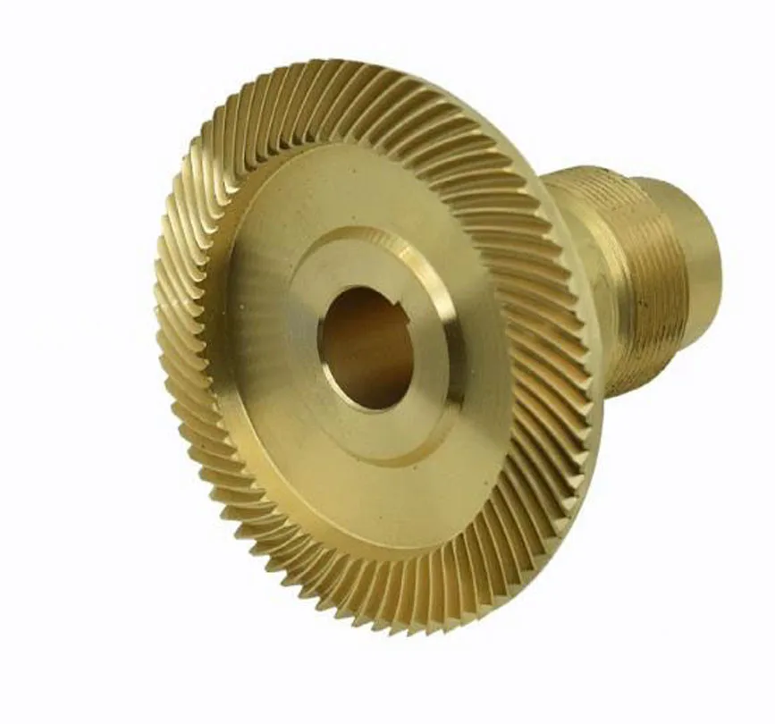 1pc Milling Machine Bevel Gear Spiral Bevel Gear for Bridgeport Bronze Gear Straight/Left/Right Tooth