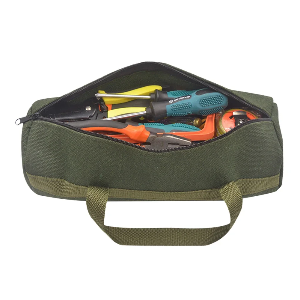 Multi-function Tool Kit Maintenance Bag Portable Large Thick Canvas Electrical Repair Tool Storage Organizer Bag