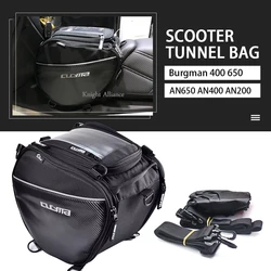 Motorcycle Scooter Tunnel Bag Waterproof Navigation Tank Bag Tool Bags For Suzuki Skywave 200 Burgman 400 650 AN650 AN400 AN200