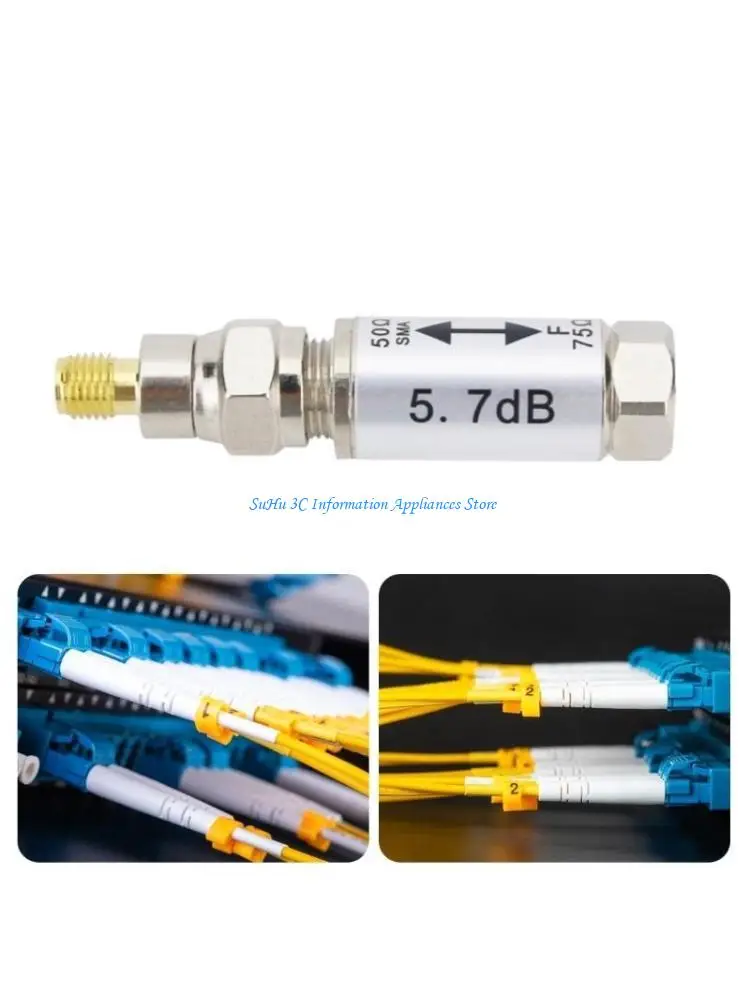  Advanced SMA Female to F Male Connector TPS54360 Impedance Converter 0 to 3GHz Impedance Adapter Radio Accessories