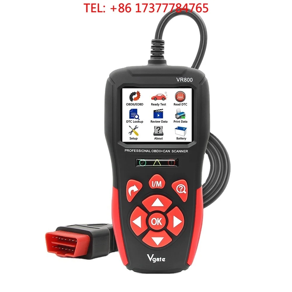 VR 800 Vgate 2 Fault Code -II CAN Diagnostic Scan Tool Check
