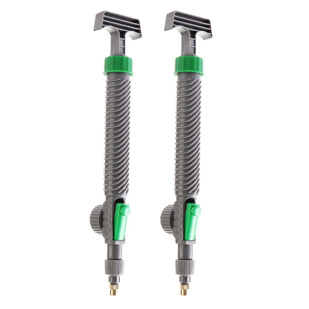 2Pcs Sprayer Nozzles Durable Plastic Watering Trigger Bottles Gardening Mist Spray Heads Plants Disinfect Leakproof Adaptability