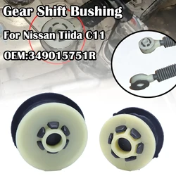 For Nissan Tiida C11 Latio Versa Gear Shifter Lever Bushing  Rubber Sleeve Manual Transmission Control Cable Assembly Spare Part