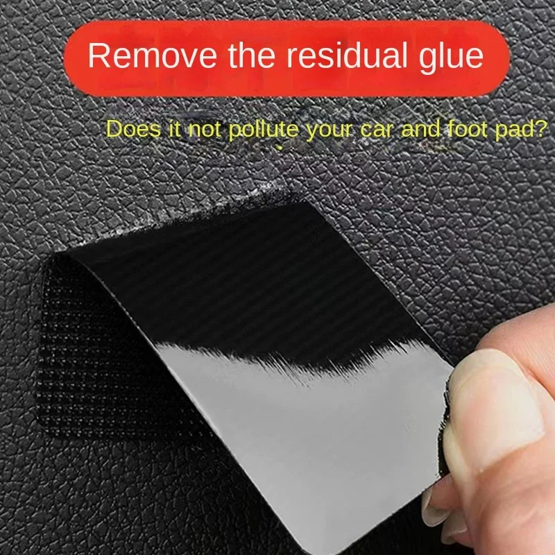Sujetadores de gancho Diy, cinta adhesiva de Velcros muy fuerte, alfombrillas autoadhesivas para el suelo del coche, accesorios de costura, organizador de cables, rasguño automático
