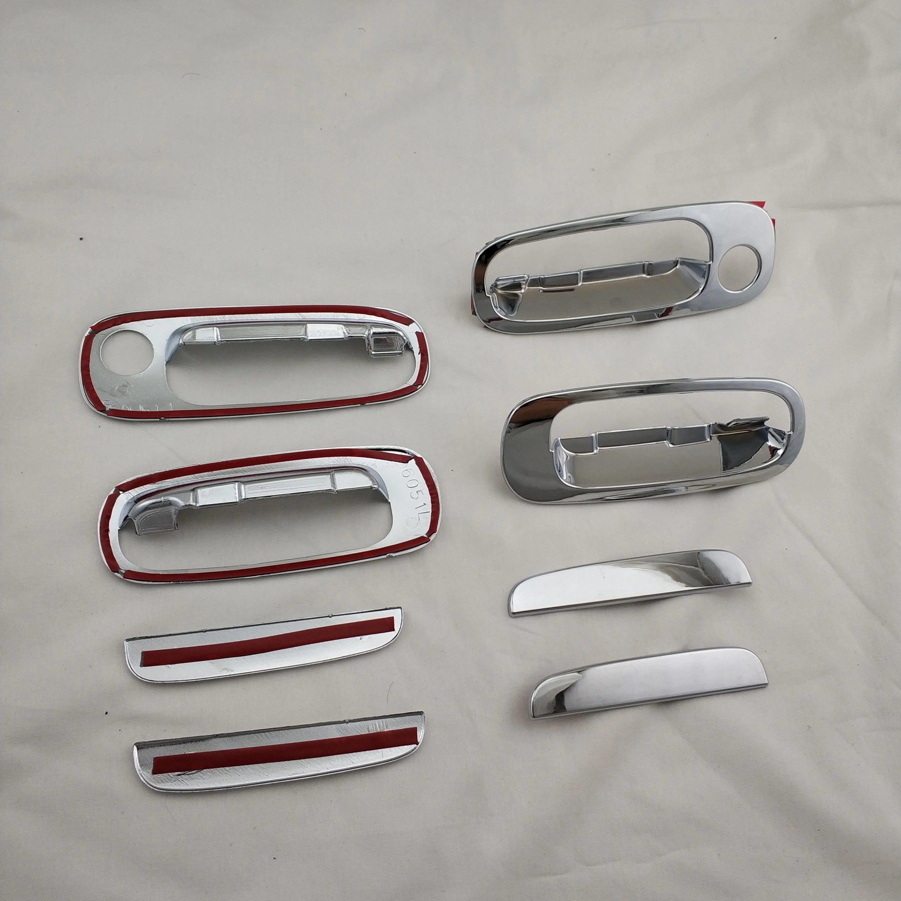 Chrome Car Accessories Plated Door Handle Bowl Cover Trim Paste Style For Toyota Corolla AE110 AE111 1996 1997 1998 1999 2000