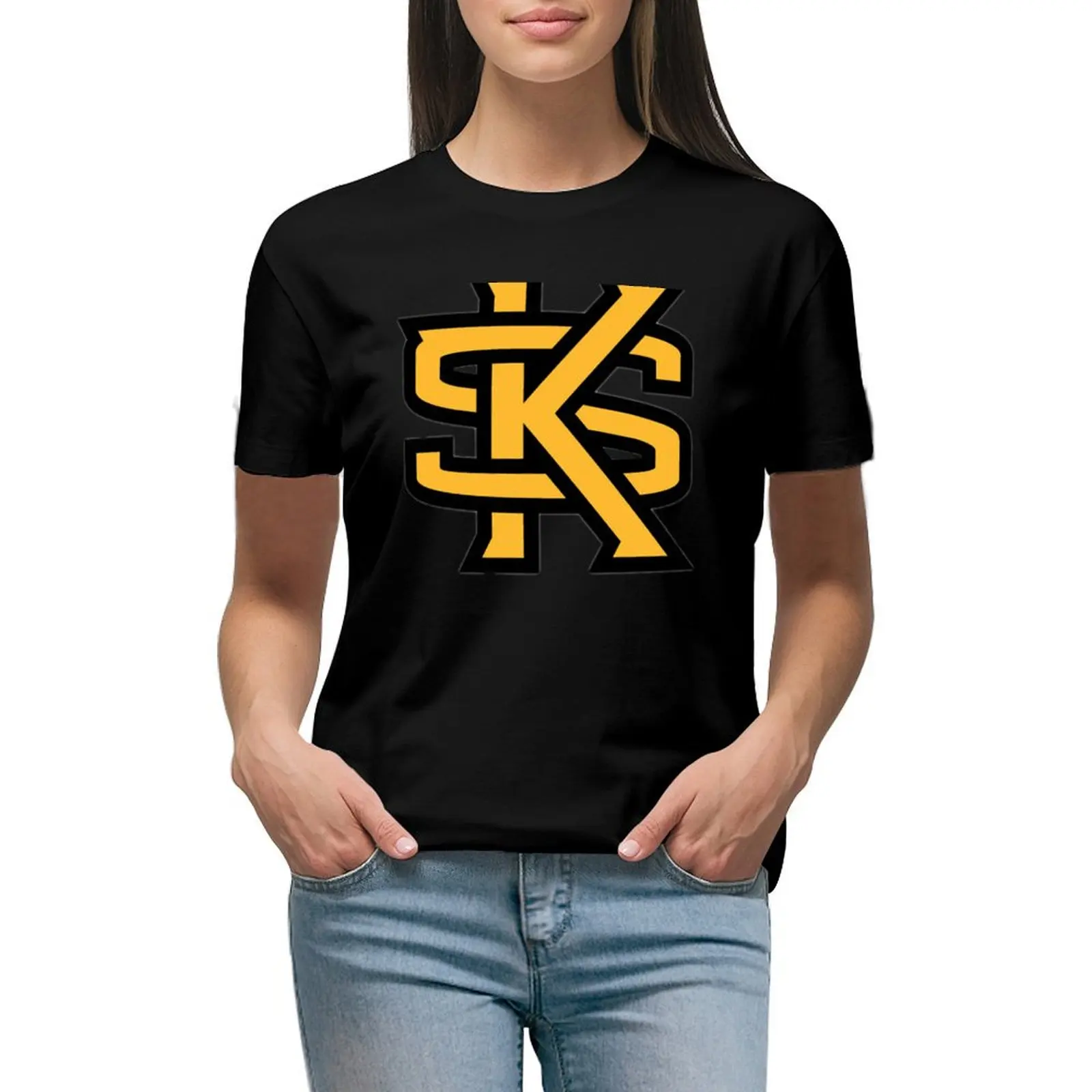 

Kennesaw State University T-shirt tees plus size tops Women tops