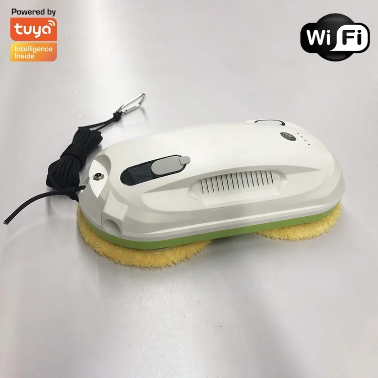 Neues Modell Tuya WiFi Smart Home Ausrüstung Fensterputzroboter Dual Wassertank Auto Wasserspray Fensterreiniger
