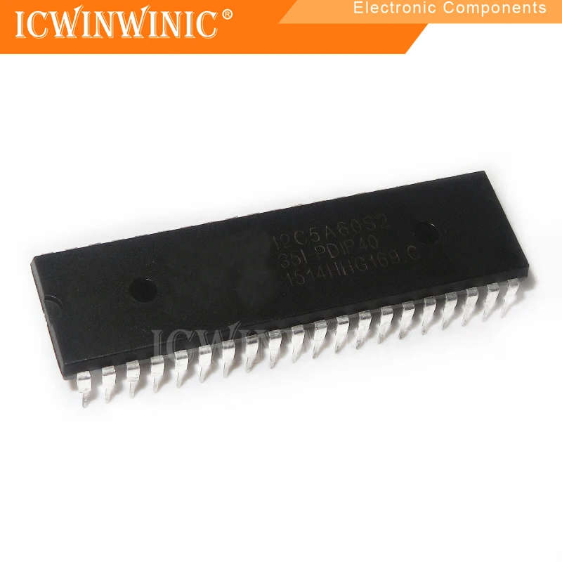 1 peça STC12C5A60S2-35I-PDIP40 STC12C5A60S2