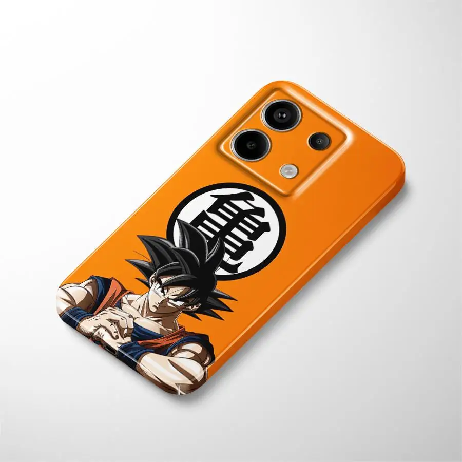 حافظة لهاتف Xiaomi Redmi Note 9 11 12 9T 10S 13 Pro Plus 9S 10 12S 14 غطاء هاتف صلب Dragon Ball Z Goku Style