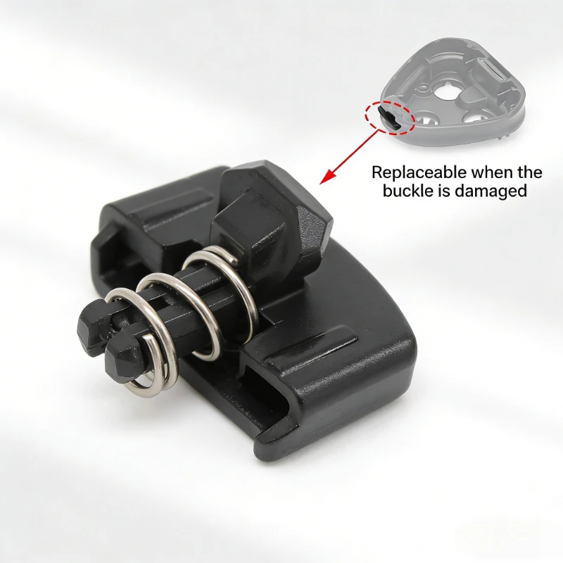 Botón de base para afeitadora, interruptor con resorte a presión para Philips S3206 S3122 S3132 S4303, 1 ud.