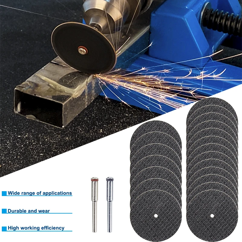 HAMPTON Diamant-Trennscheiben-Set 60 Stück Mini-Kreissägeblätter Harz-Trennscheiben für Dremel-Rotationswerkzeug-Zubehör – Detail 5