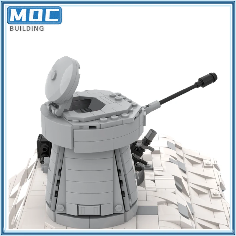 Star Movie Space Military Series Hoth Defense Bricks Moc Build Blocks War DIY Model Kid Toys Birthday Christmas Collection Gifts