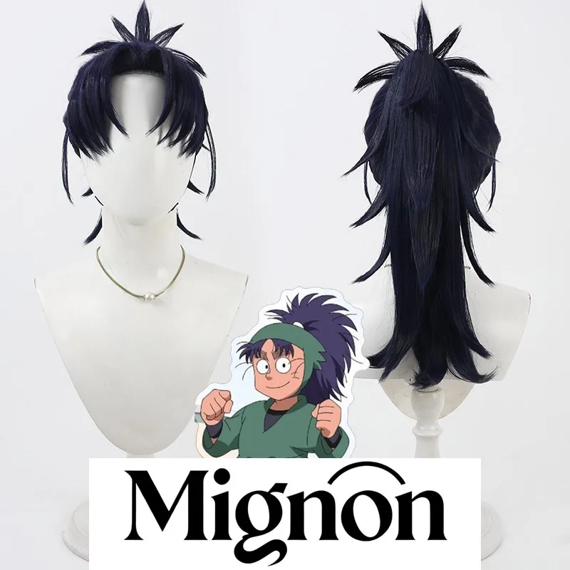 

Миньон Nintama Rantaro Nanamatsu Koheita парик для косплея темно-синий