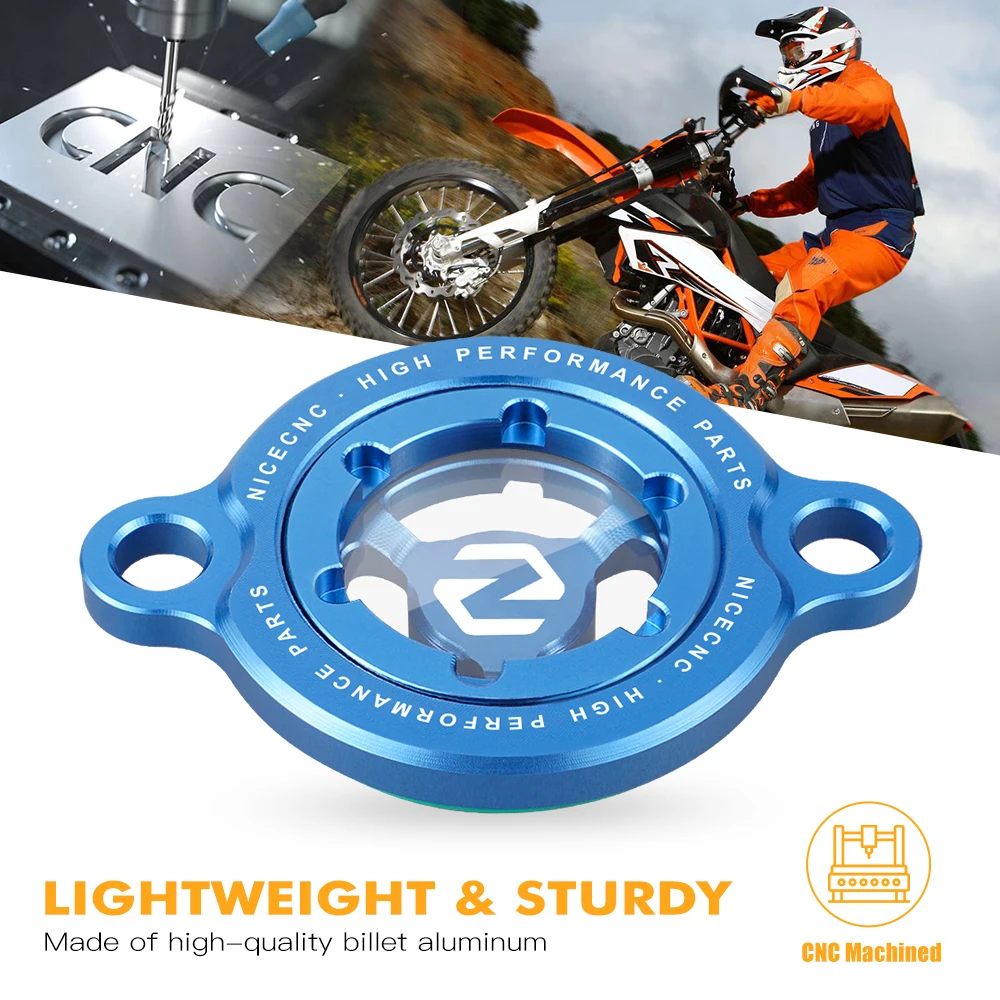 (EU-Lager) Für KTM SXF 450 2009-2025 Motorölfilterdeckel SX-F 350 EXC-F 350 EXC-F 450 EXC-F 500 Für Husqvarna FE 450 – Detail 4
