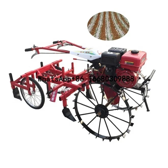 plastic mulch mulching film laying layer machine agriculture for tractor sale