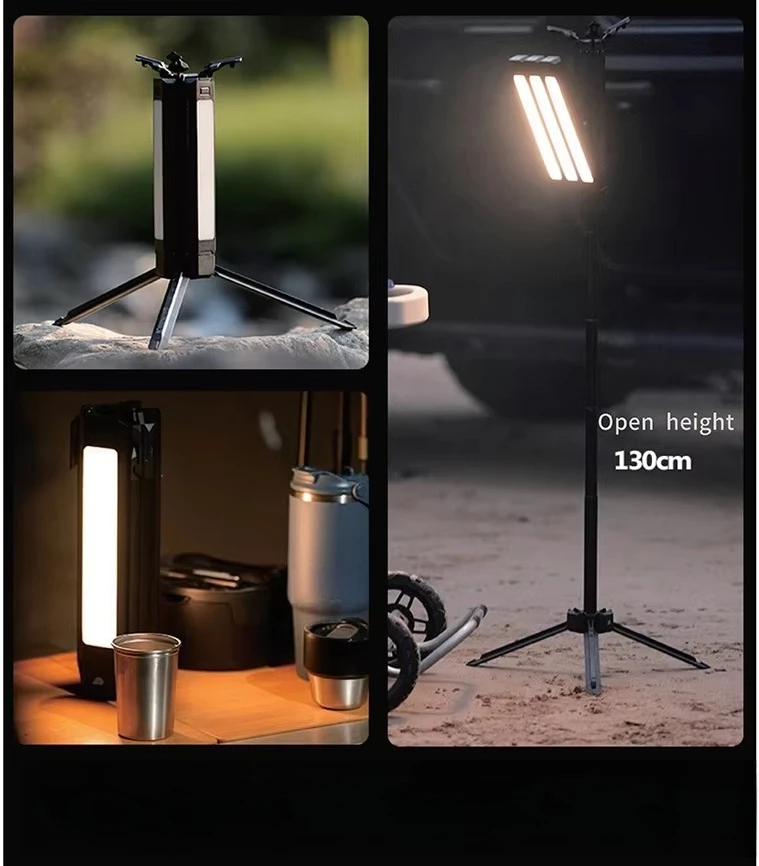 *Hot Selling Rechargeable Camping Essential Light Adjustable Brightness Emergency Flashlight Lithium Ion Battery New Innovation