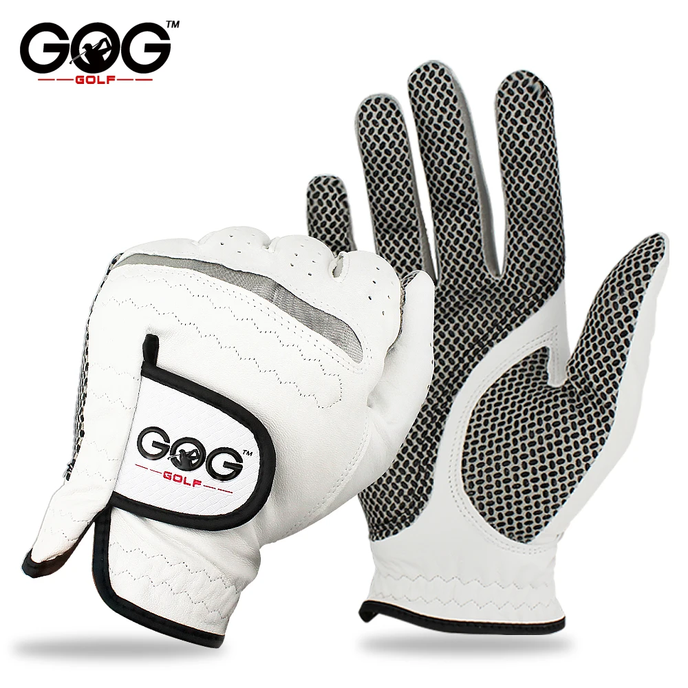 Pack 1 Pcs Men Golf Gloves Left/Right Hand Micro Soft Fiber Breathable With Anti-slip Granules Cool Comfortable Golf Man Glove