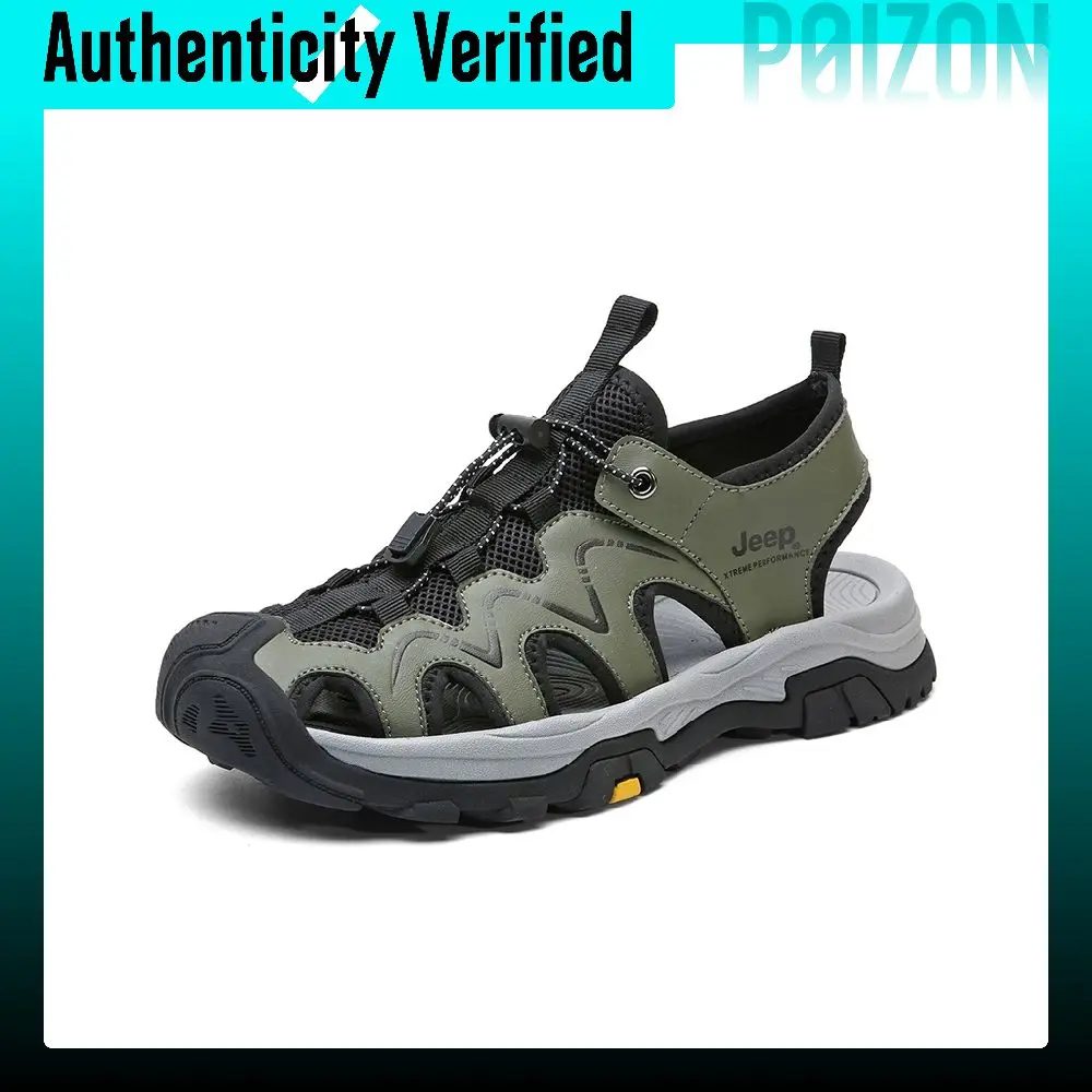 Jeep Men's Mountain Workwear, Outdoor Hiking Urban Techwear Shoes, Anti Collision Closed Toe River Trekking Shoes P421291509