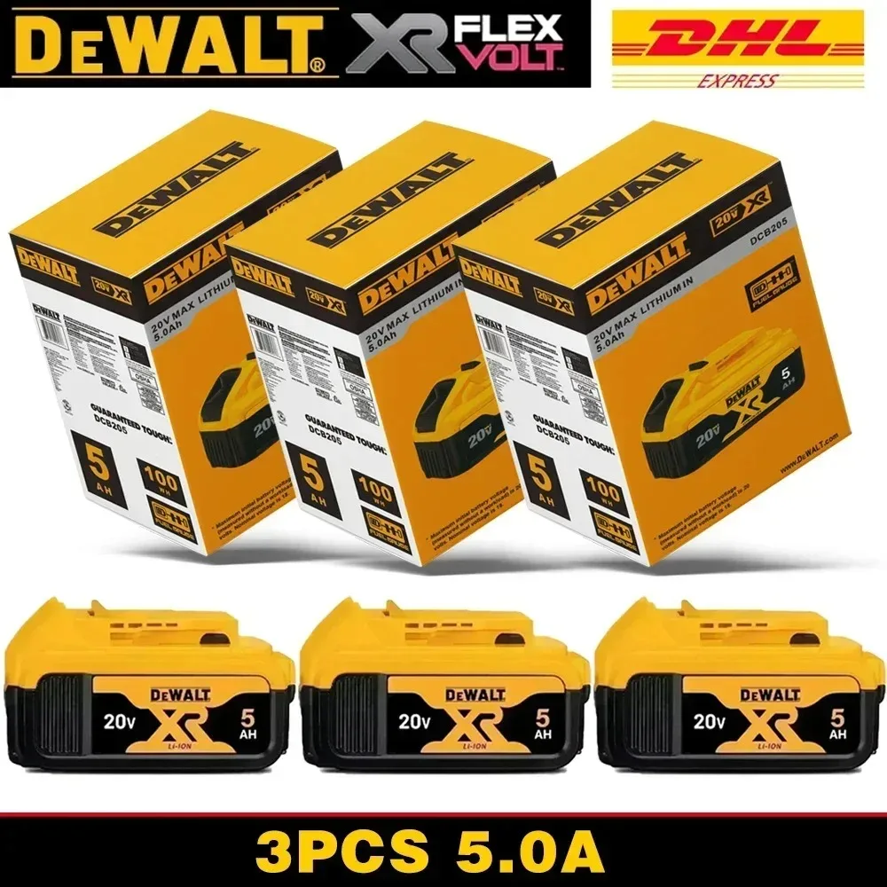 DeWALT 100% Original Battery 20V/60V 9000mAh MAX FlexVolt for DCB606 DCB205 DCB206 DCB209 DCB182 Power Tool with Air Transport image 3