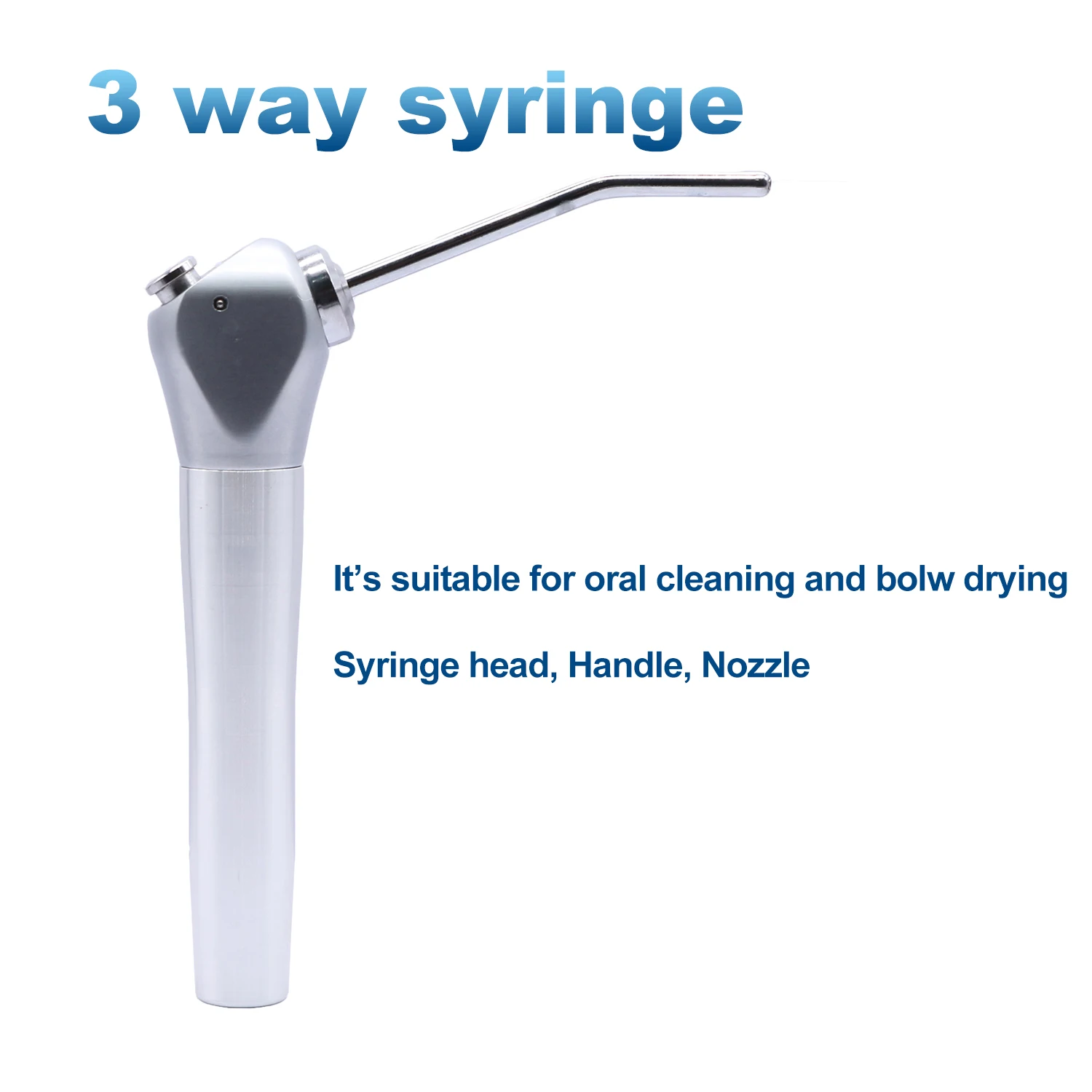 YAYIDA Dental Three-way Triple Syringe /Dental Chair Spare Part Air Water Spray Syringe For Dentist Tool