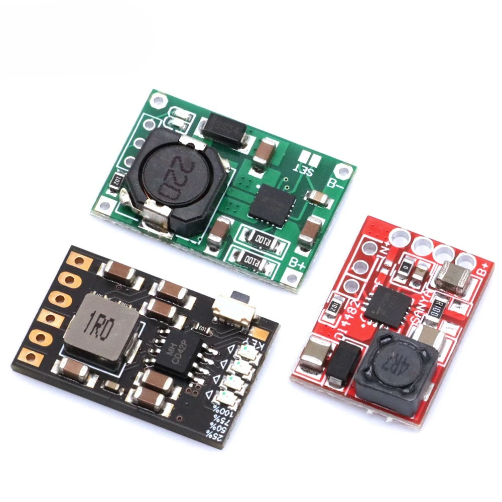 TP5100 charging management power supply module board TP5000 1A 2A compatible with 4.2V 8.4V single and double lithium batteries
