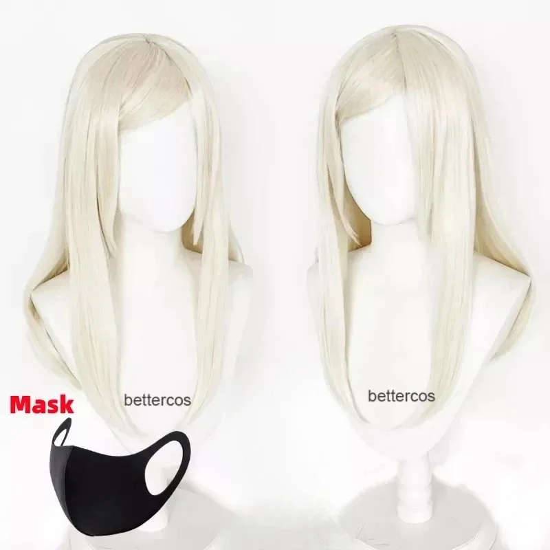 

Sanzu Haruchiyo Cosplay Wig Haruchiyo Long Milk Blonde Heat Resistant Fiber Hair Role Play Wig + Wig Cap