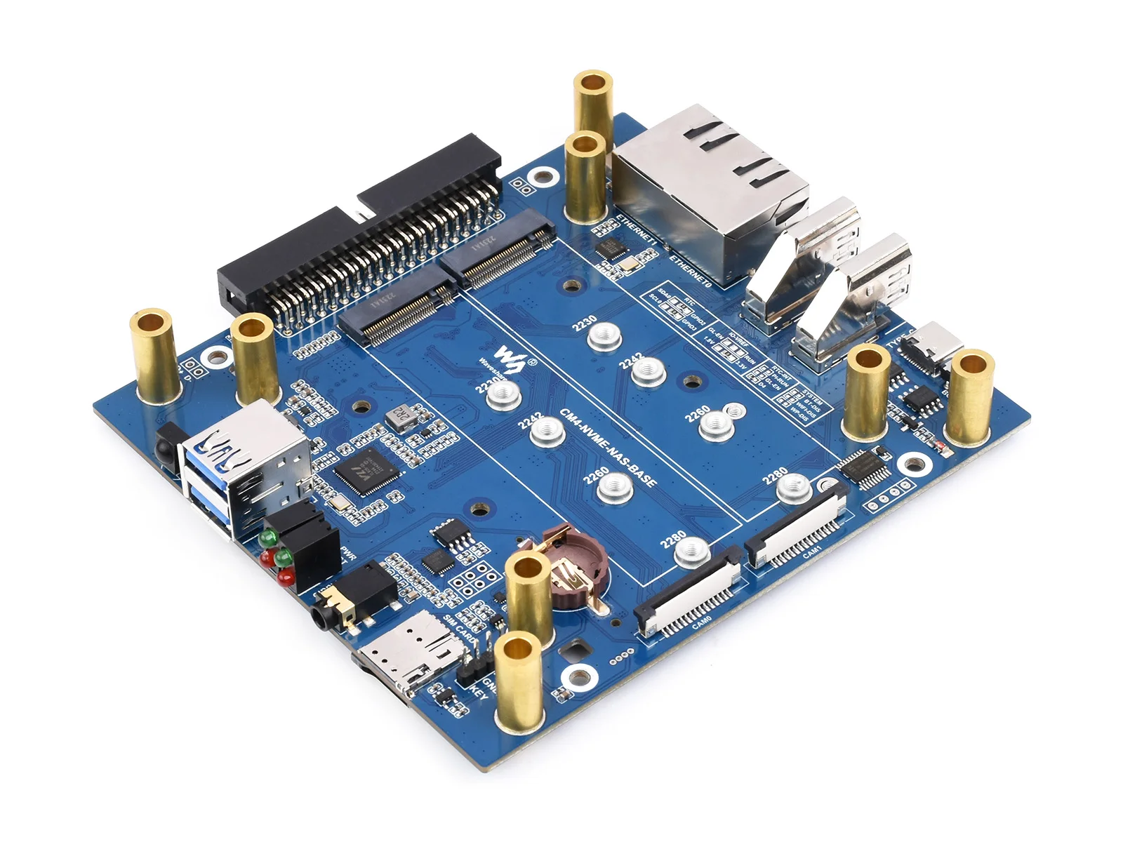 Imagem -05 - Mini Computador com Base em Módulo de Computador Raspberry pi Não Incluso tipo a Mini Placa io Lite Capa de Metal com Ventilador de Refrigeração