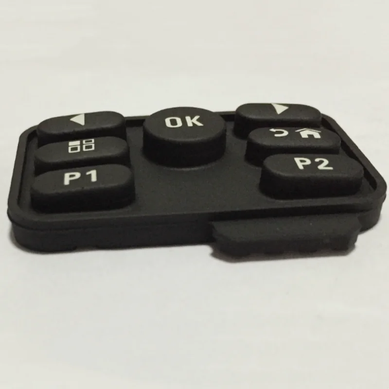 Teclado de goma para walkie-talkie Digital, botón de tecla numérica para Motorola XPR3500, XiR, P6620, DEP570, Radio, nuevo