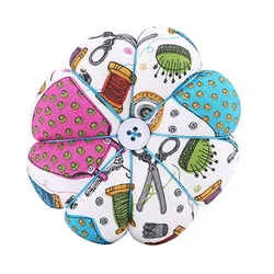 Pumpkin Design Needle Insertion Handmade DIY Sewing Accessories Needle Insertion Pad Cross Embroidery Needle Insertion Bag