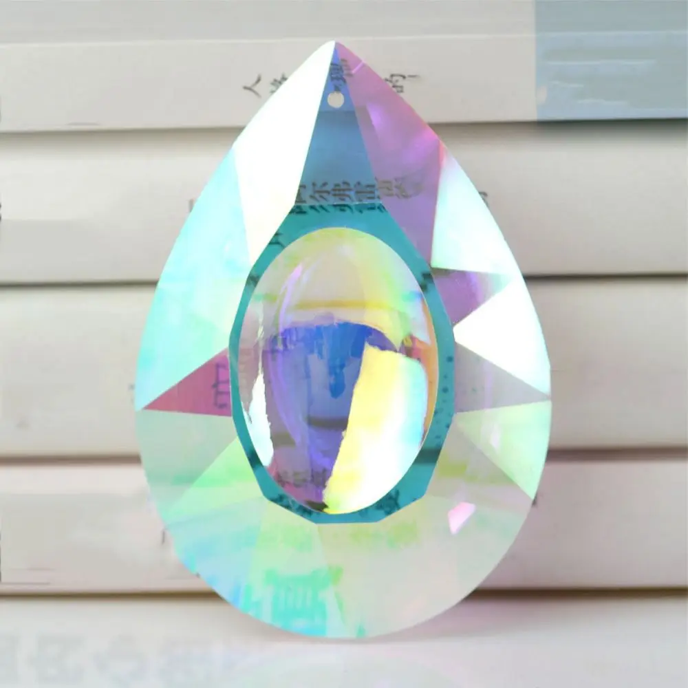 

AB Color Beautiful Home Decor Garden Prism Hanging Wedding Rainbow Makers Delicate Gift Car Pendant Crystal Pendant Sun Catcher