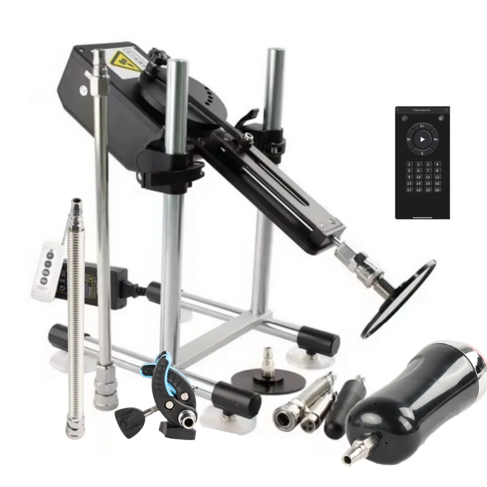 FREDORCH Variable Frequency Masturbation Machine APP Wireless Dual Control with Dildo Sex Toys for Men and Women Love Machine