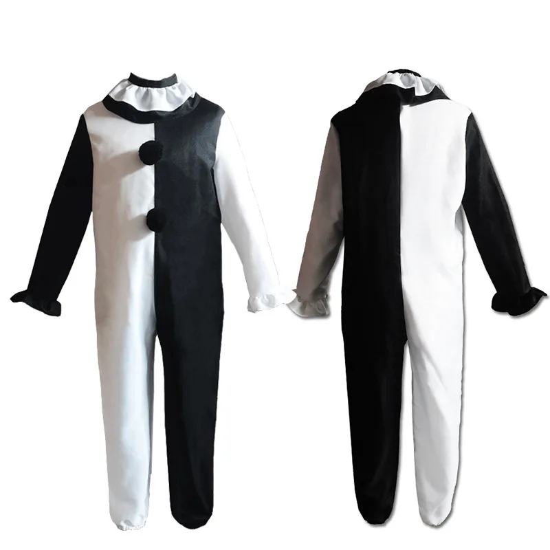 

Halloween Cosplay Art The Clown Movie Terrifier 2 Costume Jumpsuit Mask Suit Theme Party Roleplaying Outfit Men Women