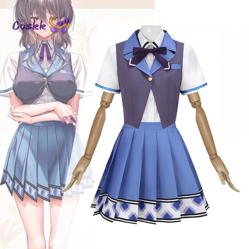 

Disfraz Yanagi Shion AMAKANO 3 Game Cosplay Costume Adults Women Girls Jk School Uniforms Sexy Costumes