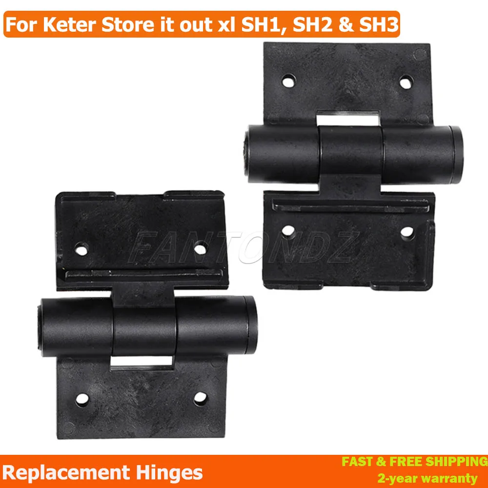 For Keter Store it out XL SH1, SH2 & SH3 SH1 674644 / SH2 674645 / SH3 674646 Replacement Hinges x2