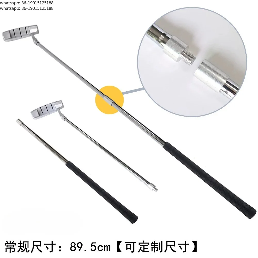 2-Section combination push rod, removable for beginners, stainless steel zinc alloy head, convenient multi-color grip