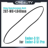 CREALITY 3D Printer Parts Supply Ender-3 S1 Ender-3 S1 Pro / CR-10 SE Ring Synchronous 2GT Width 6Belt Brand New 1pcs