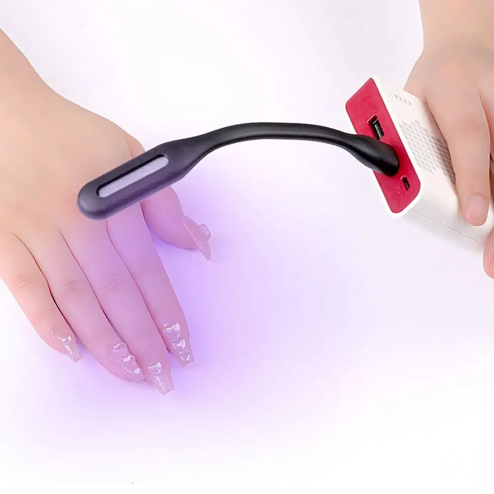 Outils de lampe à ongles LED, lampe de poche portable, mini lampe portable pour le séchage des ongles, lumière UV pour N64.Sèche-ongles