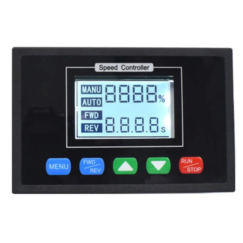 Digital Display 0 ~ 100% Adjustable DC 12V24V3 6V 48V 40A PWM DC Controller Speed Multifunctional Programmable Motor Governor