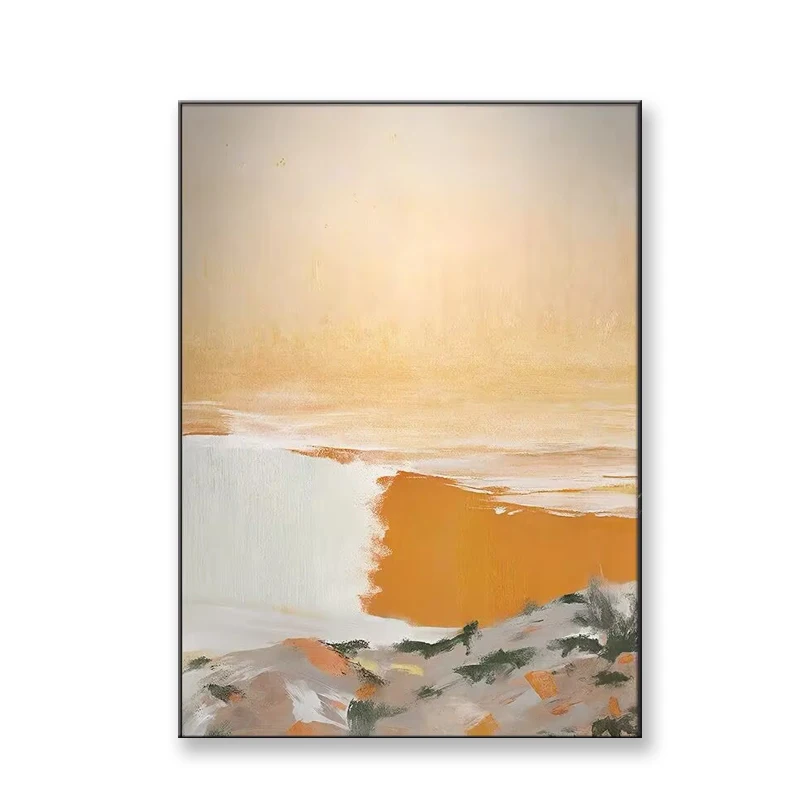 Nordic Abstract Oil Painting On Canvas Pure Handmade Wall Art Picture For Home Decor Haning Poster Mural For Living Room Bedroom