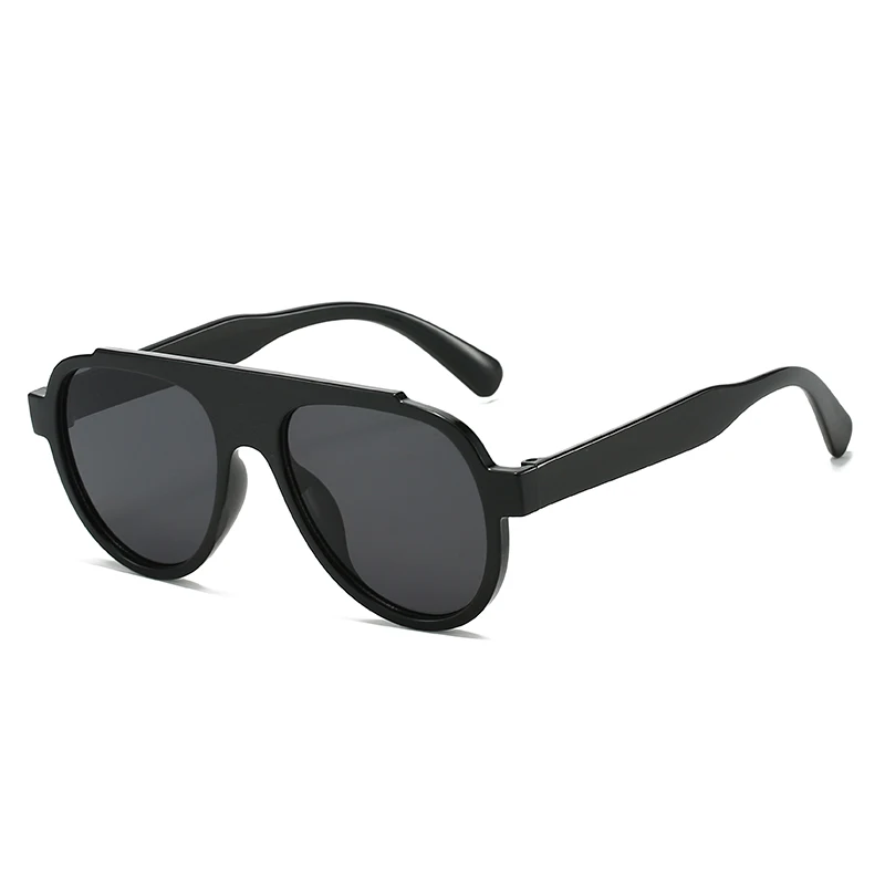 New Fashion Men Women Sunglasses Large Frame Retro Glasses Uv Protection for Outdoor Travel Eyewear Mountaineering Glasses - view 6