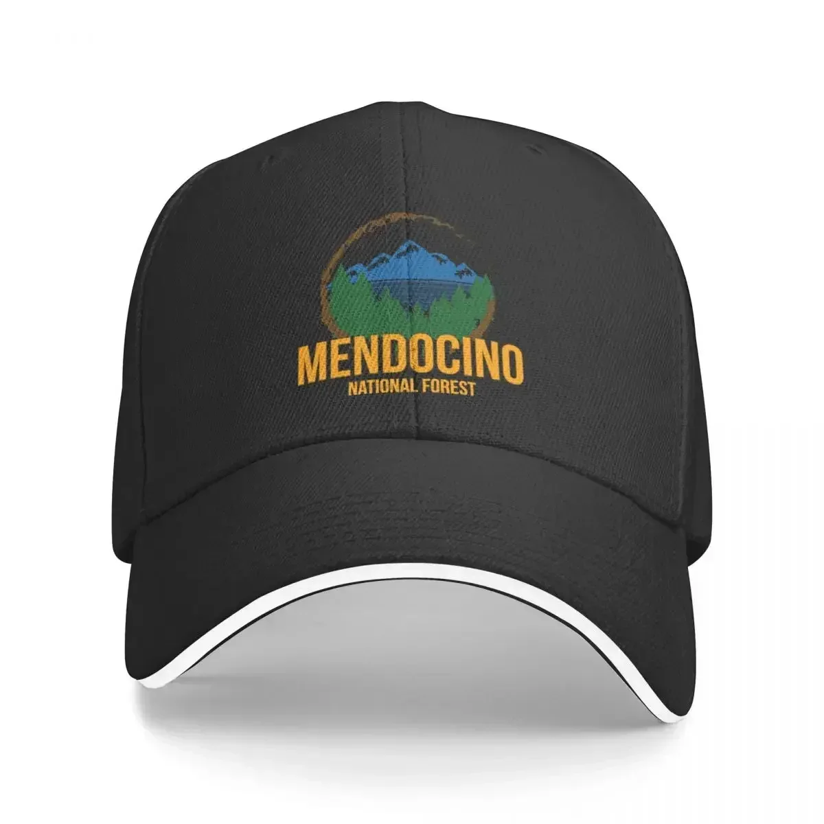 Mendocino Forest California Wild Life Adventure Trip Baseball Cap summer hat Christmas Hat Rugby Women Caps Men's