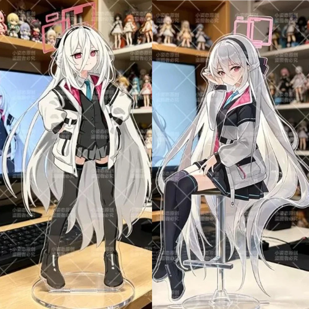 Game Blue Archive Peripheral Acrylic Stand Kei Tian Tong Kai Yi Role-play Models Figurines Desktop Displays Charming Decoration